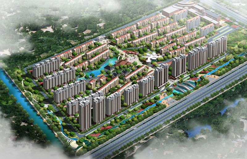 天津团装活动力高逸海苑小区团装正在进行中......